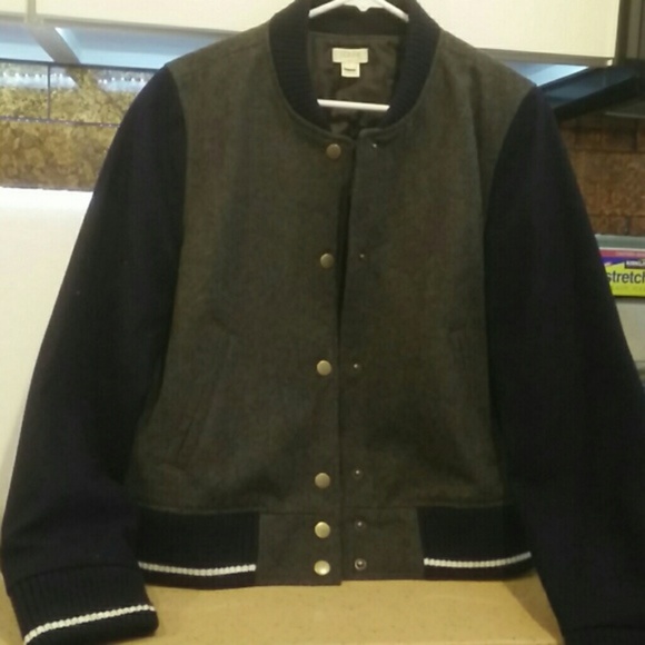 Large J Crew Jacket - Varsity, Bomber, Letterman - Picture 1 of 5